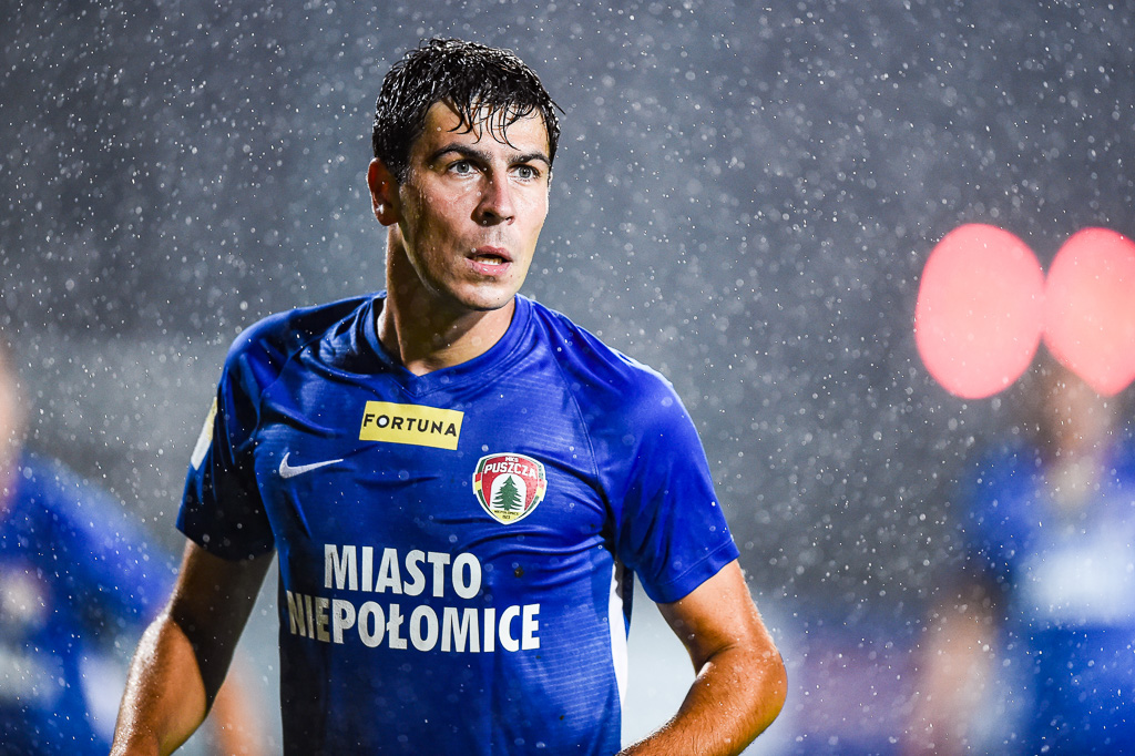 PUSZCZA NIEPOLOMICE - GKS JASTRZEBIE FORTUNA 1. LIGA PILKA NOZNA