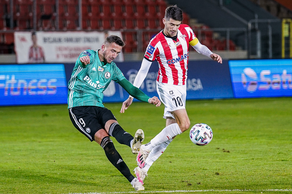 CRACOVIA - LEGIA WARSZAWA PKO EKSTRAKLASA PILKA NOZNA