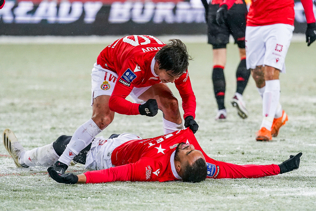 WISLA KRAKOW - JAGIELLONIA BIALYSTOK PKO BANK POLSKI EKSTRAKLASA PILKA NOZNA