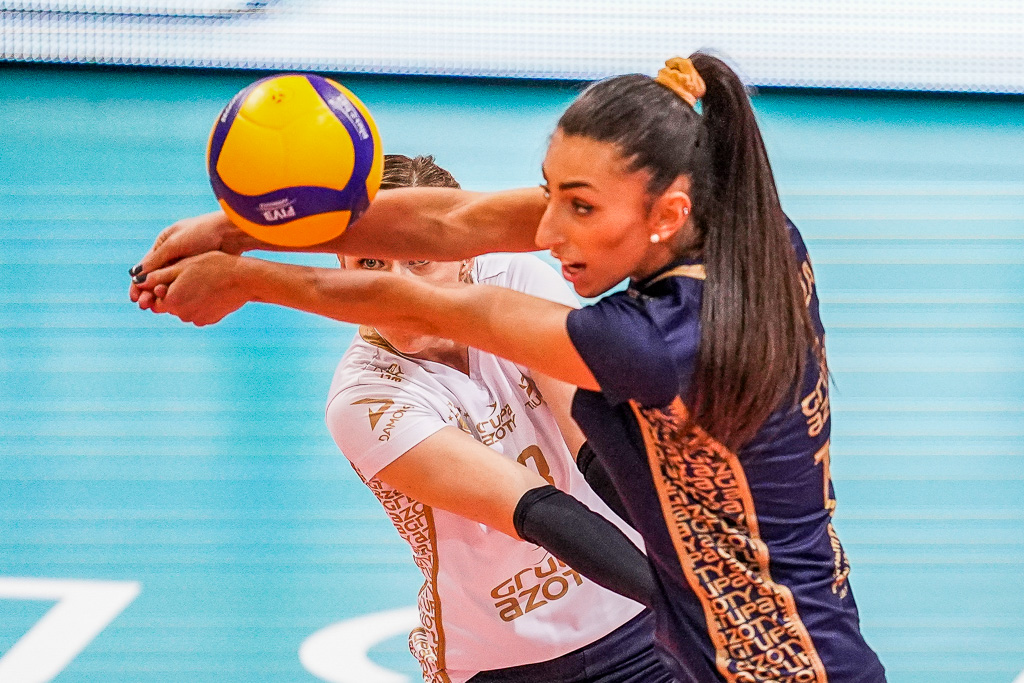 LKS COMMERCECON LODZ - GRUPA AZOTY CHEMIK POLICE SIATKOWKA PUCHAR POLSKI KOBIET