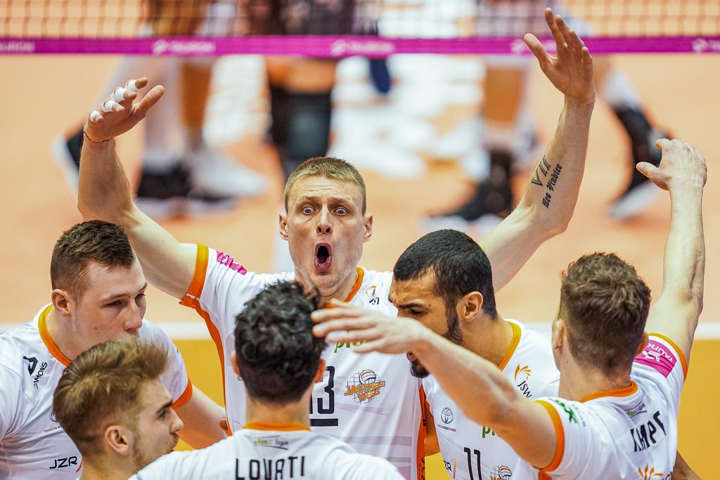 JASTRZEBSKI WEGIEL - TREFL GDANSK SIATKOWKA PUCHAR POLSKI MEZCZYZN