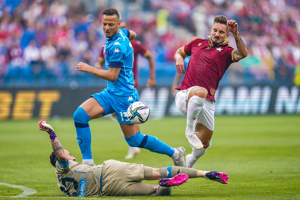 WISLA KRAKOW - S.S.C. NAPOLI  SPARING PILKA NOZNA