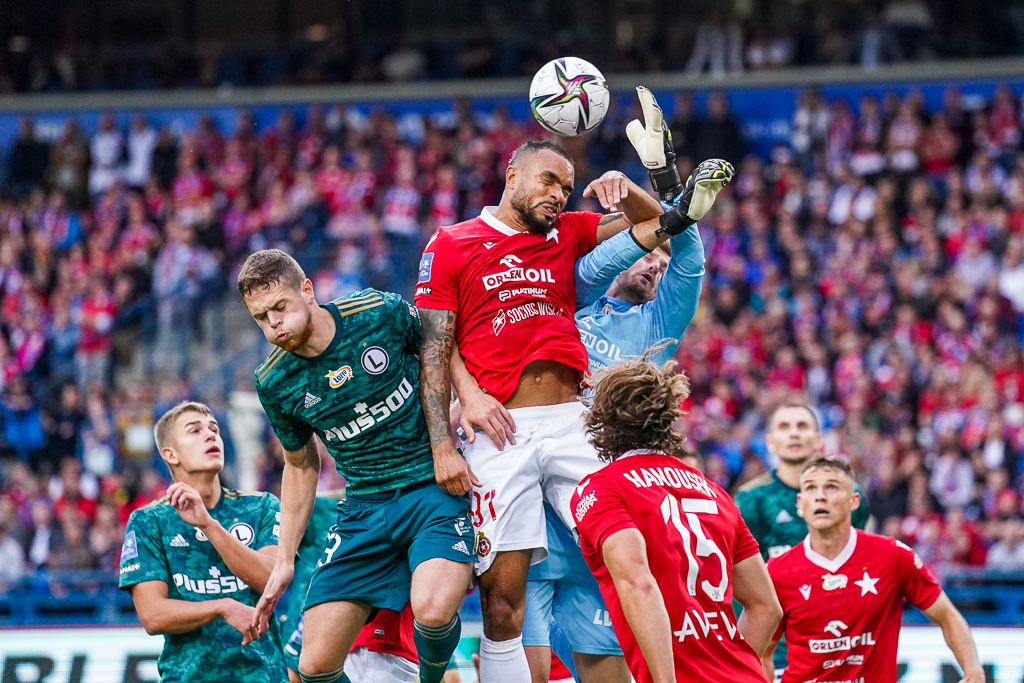 WISLA KRAKOW - LEGIA WARSZAWA PKO BANK POLSKI EKSTRAKLASA PILKA NOZNA
