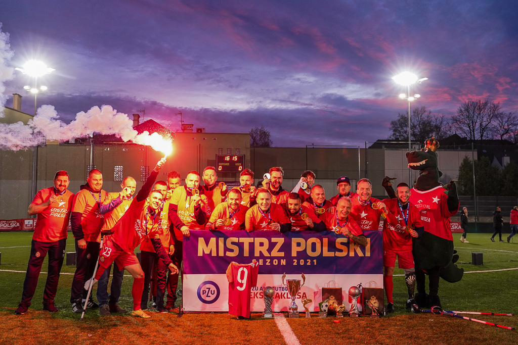 CEREMONIA DEKORACJI PZU AMP FUTBOL EKSTRAKLASA 2021