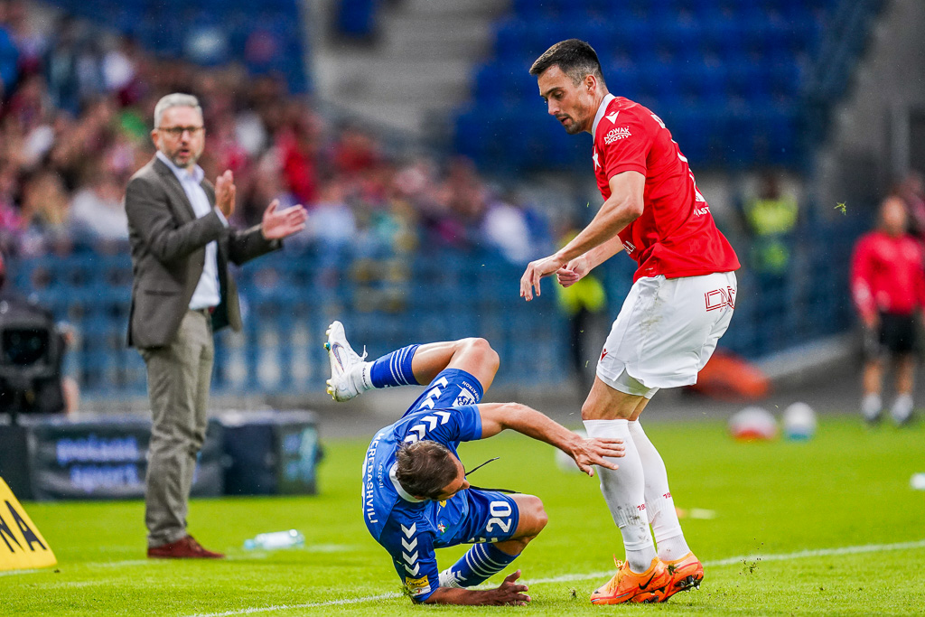 WISLA KRAKOW - SANDECJA NOWY SACZ FORTUNA 1 LIGA PILKA NOZNA