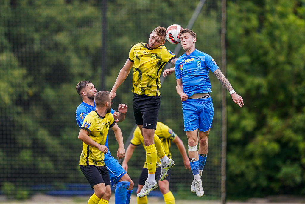 WIECZYSTA KRAKOW - RADUNIA STREZYCA 1/32 FINALU PUCHAR POLSKI PILKA NOZNA