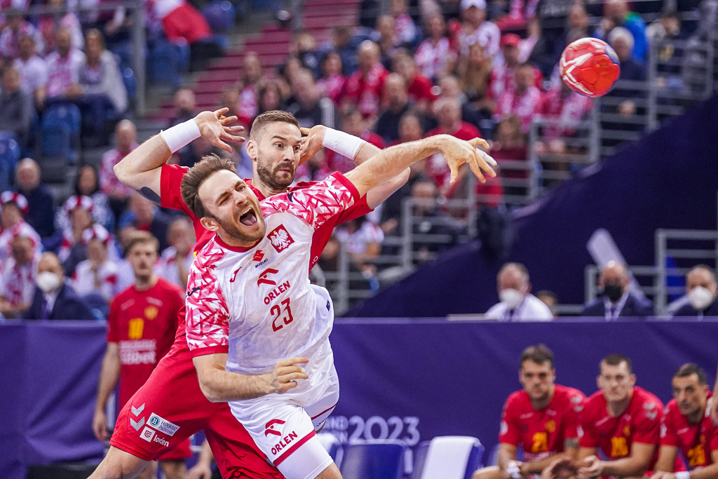 POLSKA - CZARNOGORA - MISTRZOSTWA SWIATA PILKA RECZNA