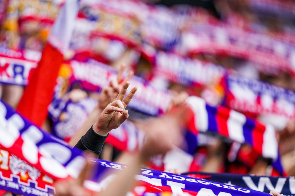 WISLA KRAKOW - PUSZCZA NIEPOLOMICE FORTUNA 1 LIGA PILKA NOZNA BARAZE