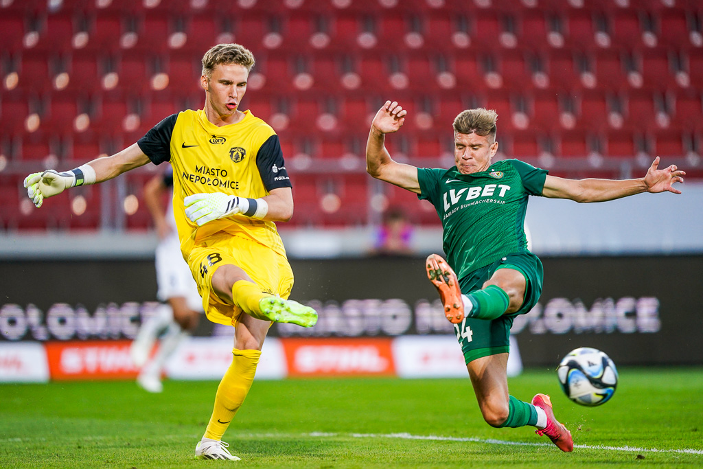 PUSZCZA NIEPOLOMICE - SLASK WROCLAW PKO BANK POLSKI EKSTRAKLASA PILKA NOZNA