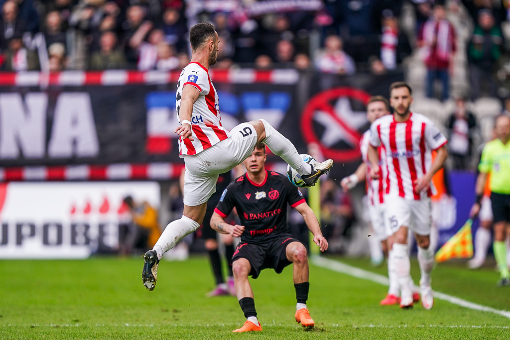 CRACOVIA - WIDZEW LODZ PKO BANK POLSKI EKSTRAKLASA PILKA NOZNA