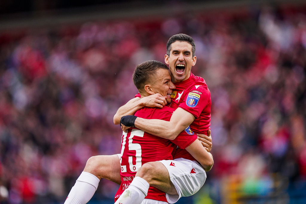 WISLA KRAKOW - PIAST GLIWICE - FORTUNA PUCHAR POLSKI PILKA NOZNA