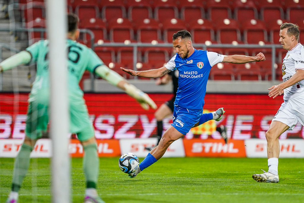 PUSZCZA NIEPOLOMICE -  PIAST GLIWICE PKO BANK POLSKI EKSTRAKLASA PILKA NOZNA