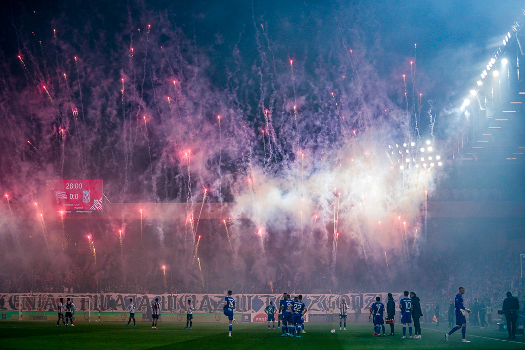 CRACOVIA - LECH POZNAN PKO BANK POLSKI EKSTRAKLASA PILKA NOZNA