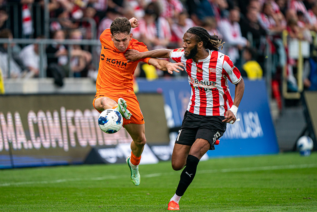 CRACOVIA - ZAGLEBIE LUBIN PKO BANK POLSKI EKSTRAKLASA PILKA NOZNA