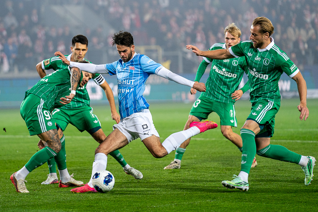 CRACOVIA - LEGIA WARSZAWA PKO BANK POLSKI EKSTRAKLASA PILKA NOZNA